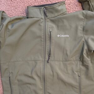 Columbia Sage Green Softshell Jacket